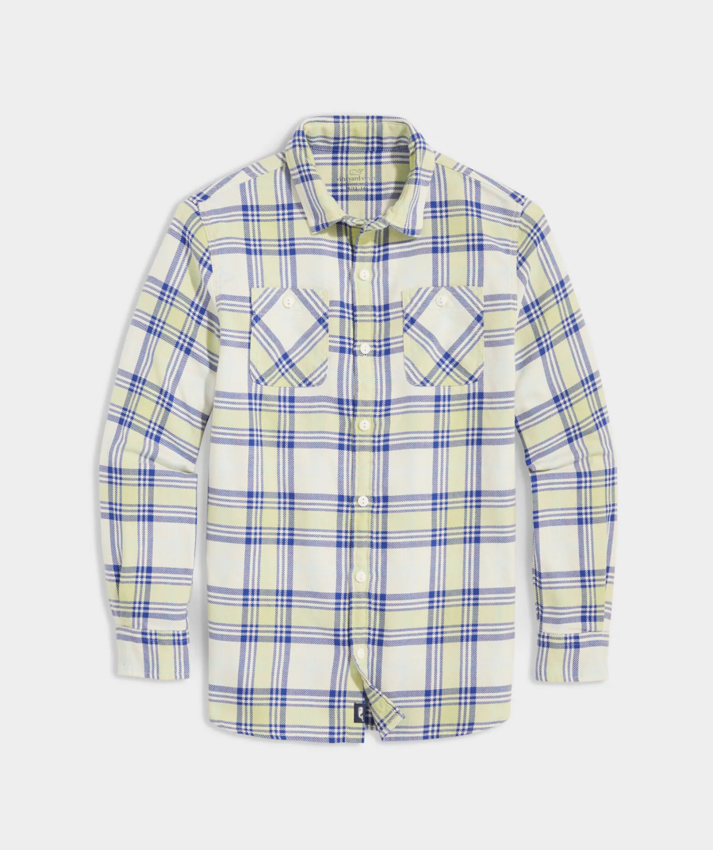 Button-Down Shirts<Vineyard Vines Boys Tattersall On-The-Go brrr Shirt Melon