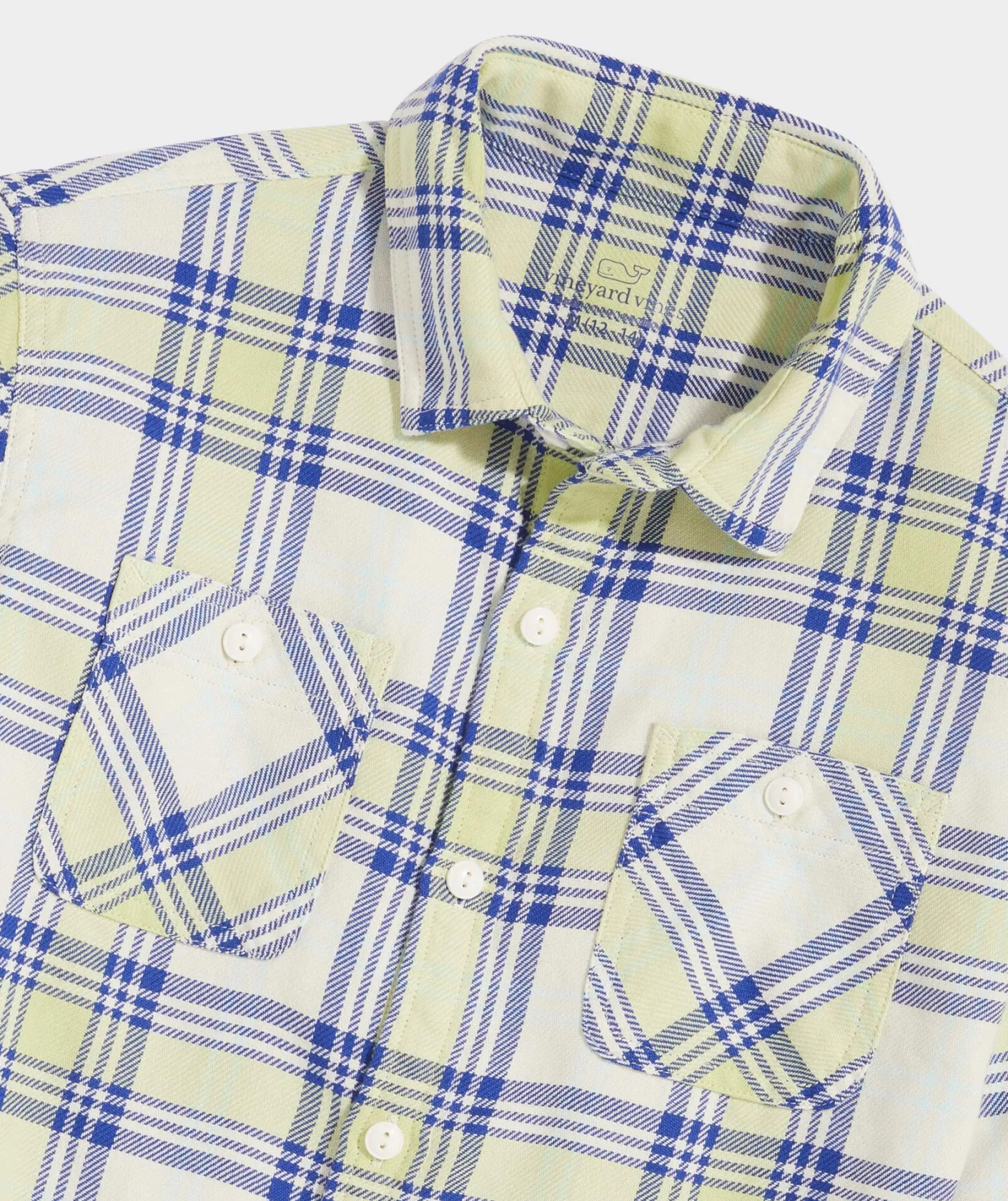Button-Down Shirts<Vineyard Vines Boys Tattersall On-The-Go brrr Shirt Melon