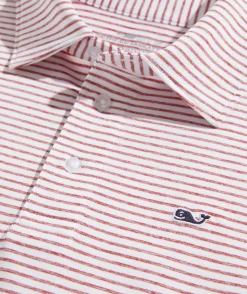 Polos<Vineyard Vines Boys' Bradley Stripe Sankaty Polo Yacht Blue Tejeda