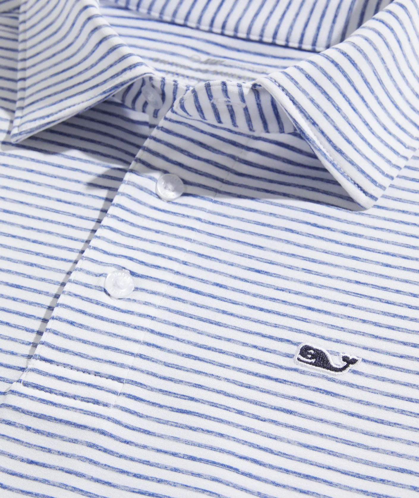 Polos<Vineyard Vines Boys' Bradley Stripe Sankaty Polo Stripe White/Tejeda