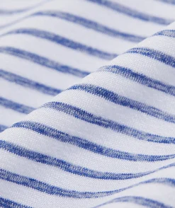 Polos<Vineyard Vines Boys' Bradley Stripe Sankaty Polo Stripe White/Tejeda