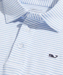 Polos<Vineyard Vines Boys' Bradley Stripe Sankaty Polo Resort Red Tejeda