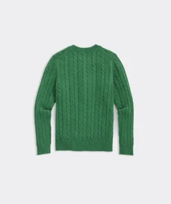 Kids<Vineyard Vines Boys' Breton Stripe Saltwater Quarter-Zip Nautical Navy