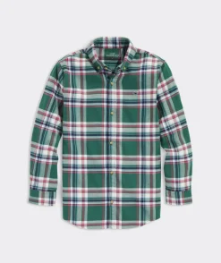 Button-Down Shirts<Vineyard Vines Boys' Corduroy Shirt Red Velvet