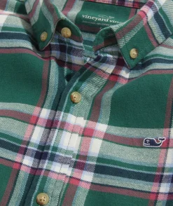Button-Down Shirts<Vineyard Vines Boys' Corduroy Shirt Red Velvet