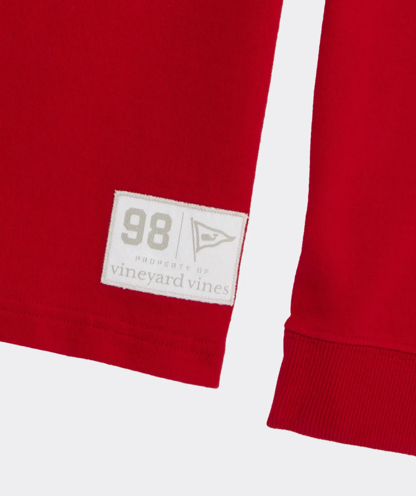 Polos<Vineyard Vines Boys' Cotton Rugby Shirt Crimson