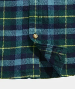 Button-Down Shirts<Vineyard Vines Boys' Cotton Twill Plaid Shirt Pld Nautical Navy