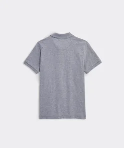 Polos<Vineyard Vines Boys' Edgartown Pique Polo White Cap