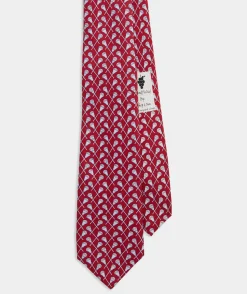 Ties & Bow Ties<Vineyard Vines Boys' Flags & Stars Printed Bow Tie Red