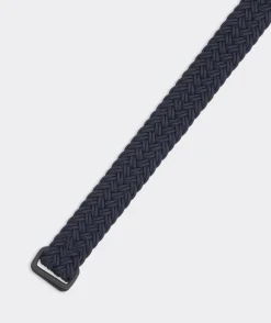 Belts<Vineyard Vines Boys' Flecked Braided Bungee Belt Gray Harbor