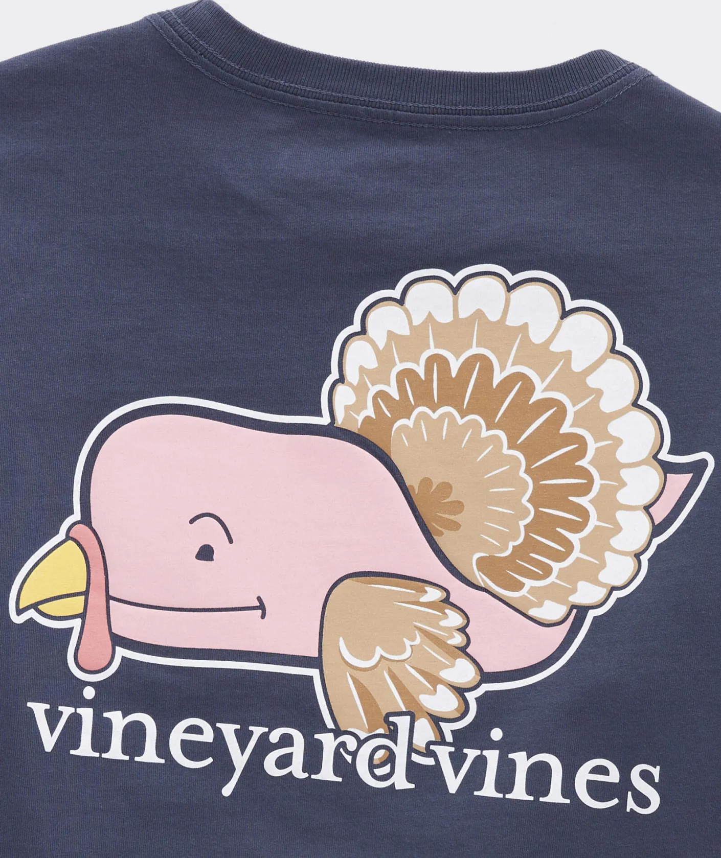 Tees<Vineyard Vines Boys' Glow-In-The-Dark Holiday Lights Whale Long-Sleeve Tee Medium Gray Heather