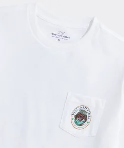 Tees<Vineyard Vines Boys' Good Catch Short-Sleeve Tee Nautical Navy