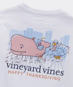 Tees<Vineyard Vines Boys' Hanukkah Icons Long-Sleeve Pocket Tee Nautical Navy