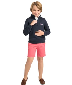 Sweatshirts & Sweatpants<Vineyard Vines Boys' Heathered Performance Joggers Faded Indigo Heather