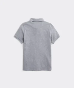 Polos<Vineyard Vines Boys' Heritage Pique Polo Mint Sprig