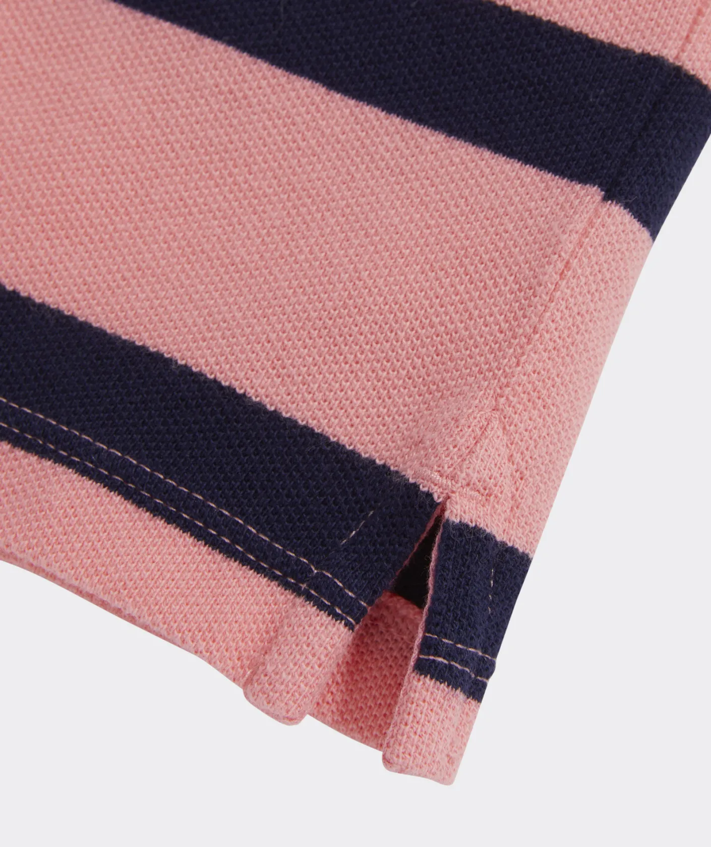 Polos<Vineyard Vines Boys' Heritage Stripe Pique Polo Nautical Navy