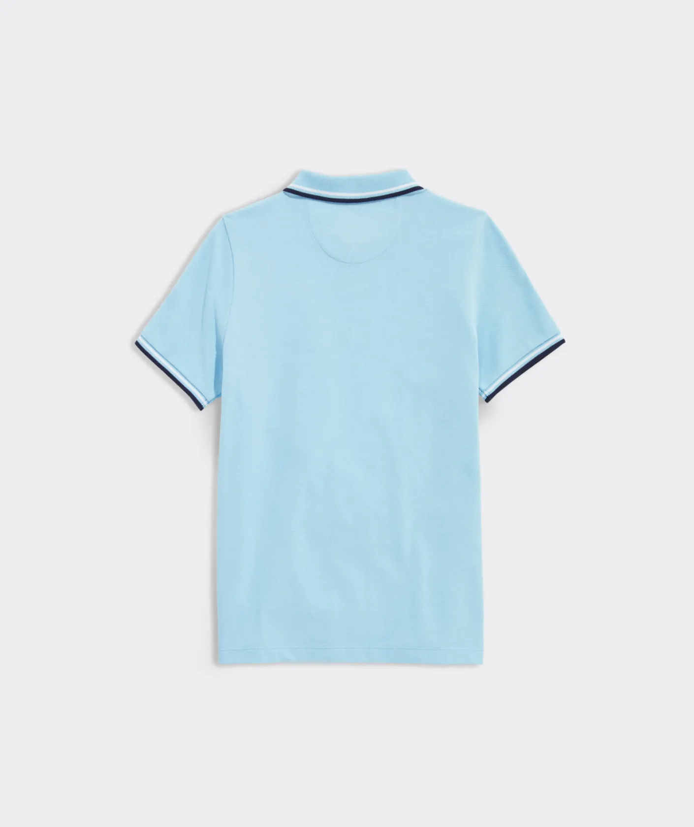 Polos<Vineyard Vines Boys' Heritage Tipped Pique Polo Splish Splash