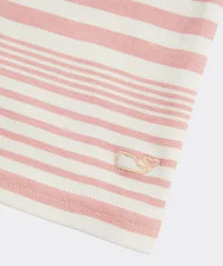 Tees<Vineyard Vines Boys' Irish Flag Whale Long-Sleeve Pocket Tee White Cap