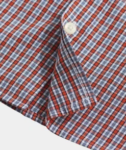 Button-Down Shirts<Vineyard Vines Boys' Lightweight On-The-Go Plaid Shirt Sailors Red