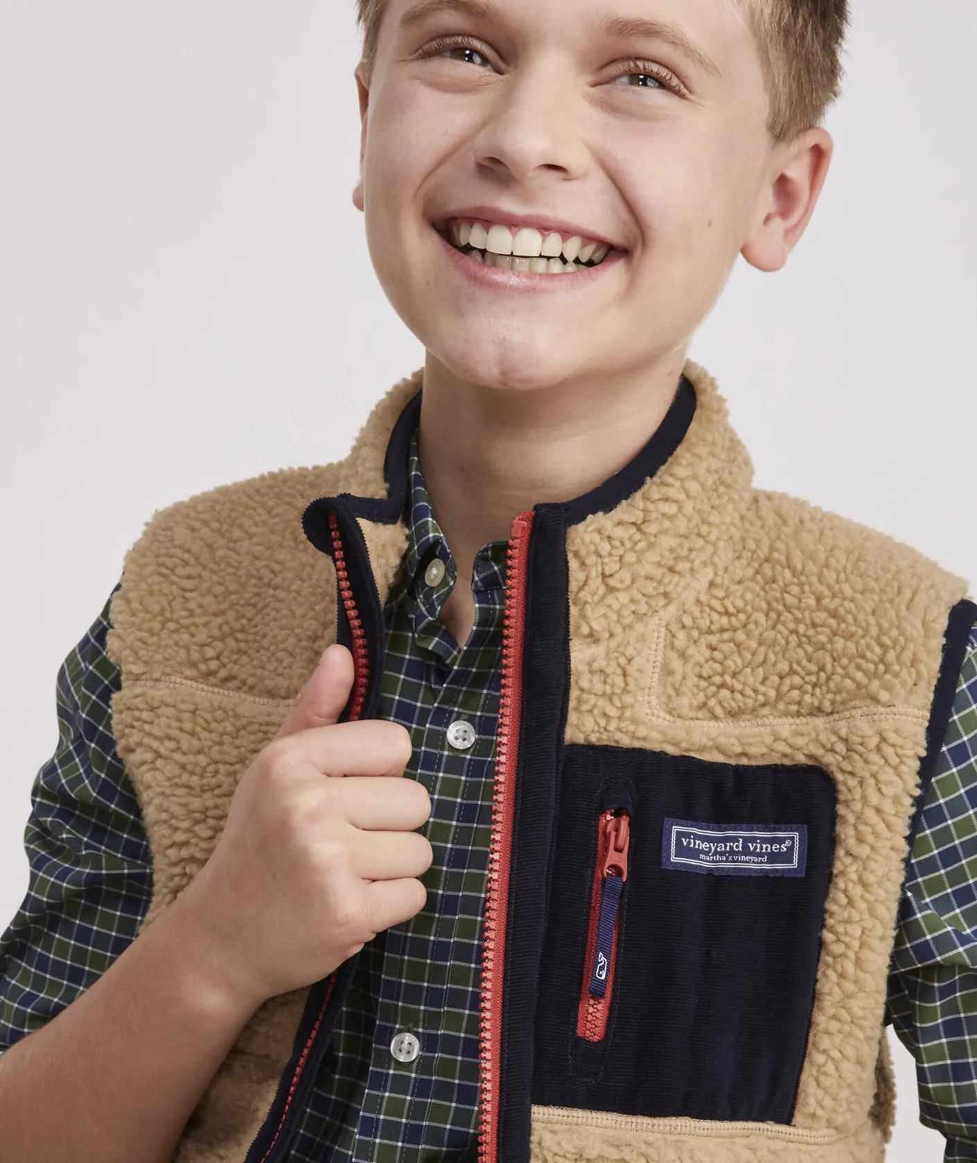 Jackets, Blazers & Vests<Vineyard Vines Boys' Lightweight Packable Puffer Vest Wild Lime