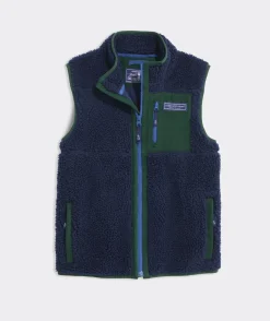 Jackets, Blazers & Vests<Vineyard Vines Boys' Lightweight Packable Puffer Vest Hull Blue
