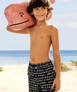 Swim & Rashguards|Tees<Vineyard Vines Boys' Long-Sleeve Rashguard Deep Bay