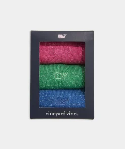 Ties & Bow Ties<Vineyard Vines Boys' Mini Footballs Silk Tie Lighthouse Red