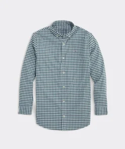 Button-Down Shirts<Vineyard Vines Boys' On-The-Go brrrº Gingham Shirt Mint Sprig