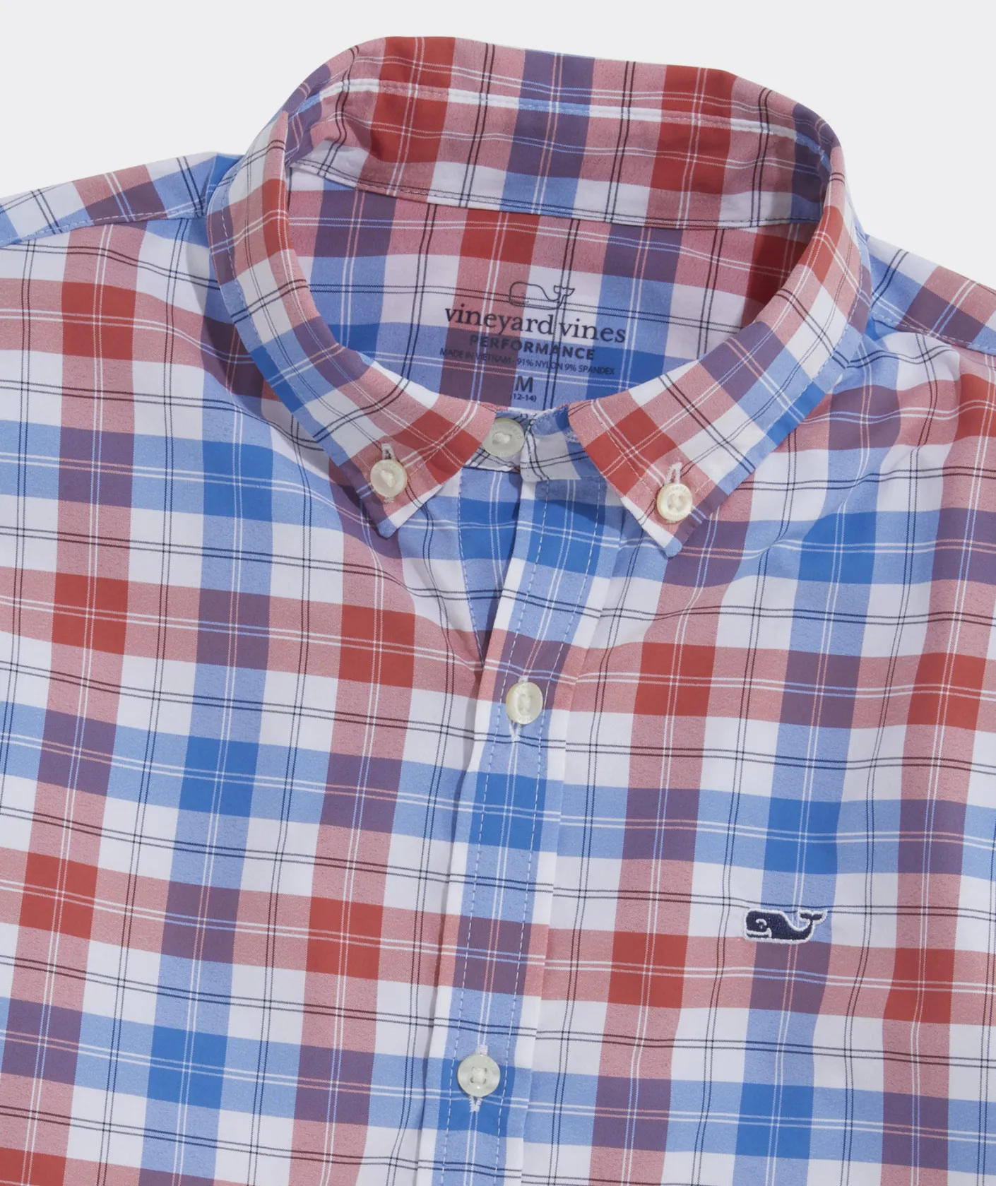 Button-Down Shirts<Vineyard Vines Boys' On-The-Go brrrº Gingham Shirt Charleston Green