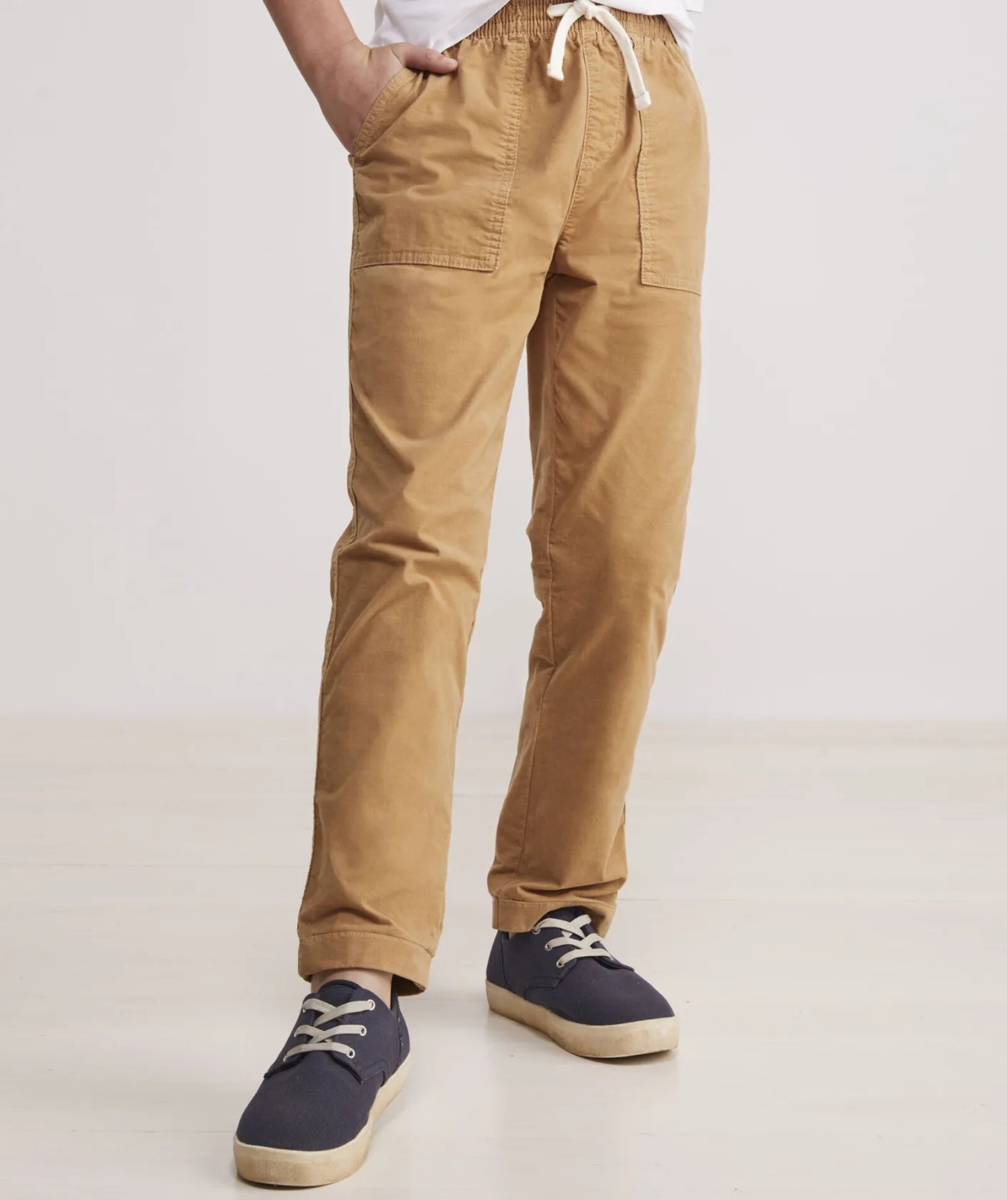 Pants & Chinos<Vineyard Vines Boys' On-The-Go Canvas 5-Pocket Pants Cypress