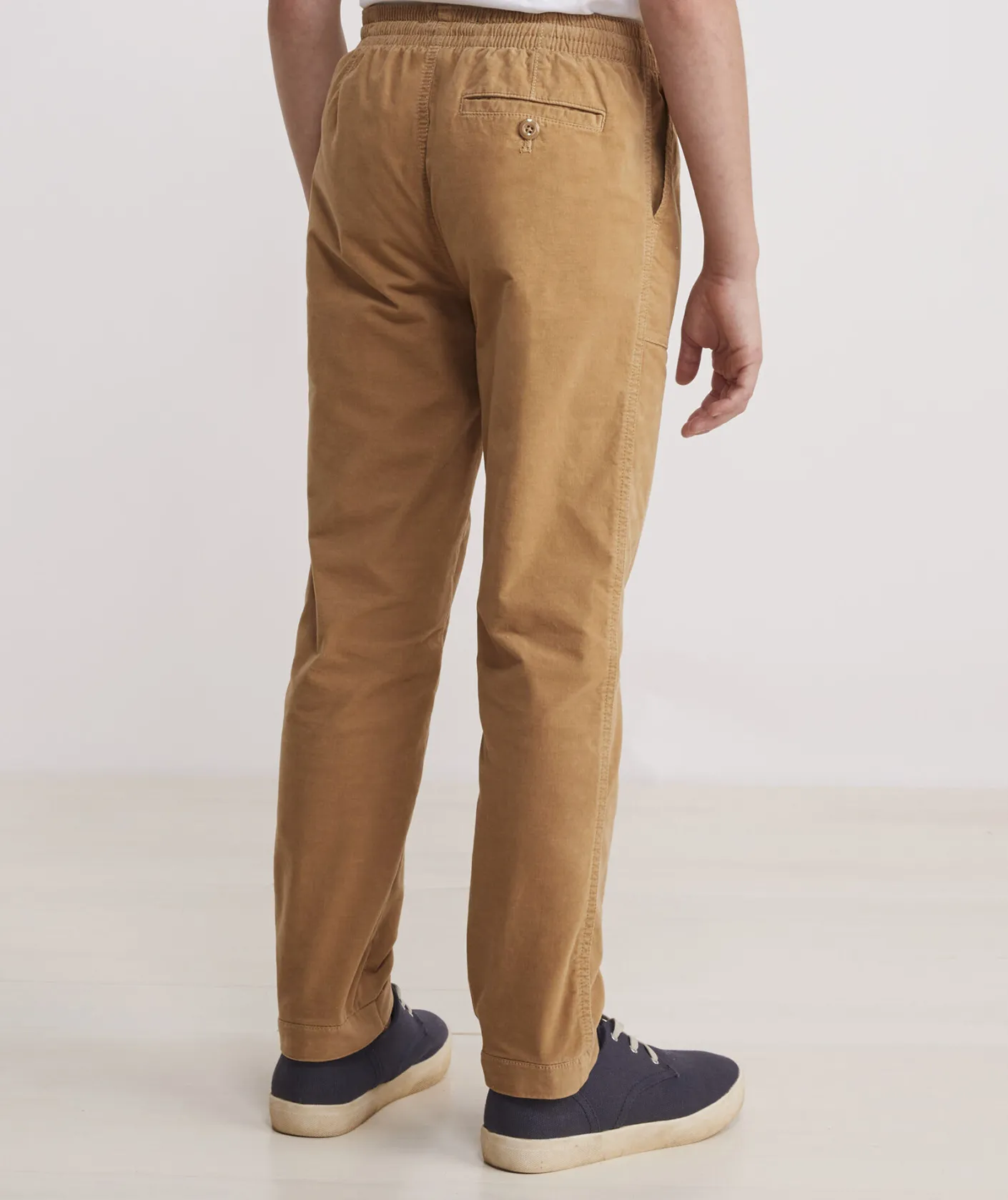 Pants & Chinos<Vineyard Vines Boys' On-The-Go Canvas 5-Pocket Pants Cypress