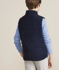 Jackets, Blazers & Vests<Vineyard Vines Boys' On-The-Go Packable Rain Shell Blue Blazer