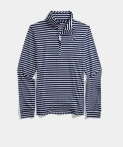 Kids|Tees<Vineyard Vines Boys' On-The-Go Whale Outline Long-Sleeve Harbor Performance Hoodie Grey Heather