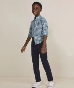 Button-Down Shirts<Vineyard Vines Boys' Oxford Stripe Shirt Ocean Breeze