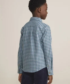 Button-Down Shirts<Vineyard Vines Boys' Oxford Stripe Shirt Ocean Breeze