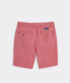 Shorts<Vineyard Vines Boys' Performance Breaker Shorts Sailors Red