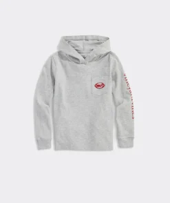 Tees<Vineyard Vines Boys' Pizza French Fry Ski Club Long-Sleeve Pocket Tee Marshmallow