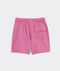 Swim & Rashguards<Vineyard Vines Boys' Printed Chappy Trunks Sea Icons - Red