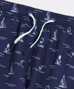 Swim & Rashguards<Vineyard Vines Boys' Printed Chappy Trunks Sea Life Taffy