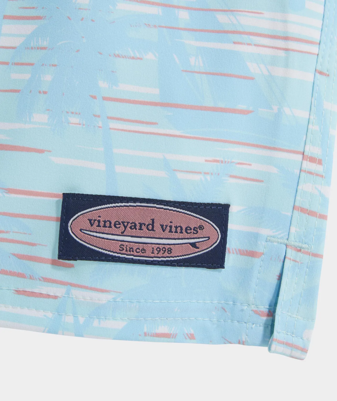 Swim & Rashguards<Vineyard Vines Boys' Printed Chappy Trunks Slim STP Wild Lime