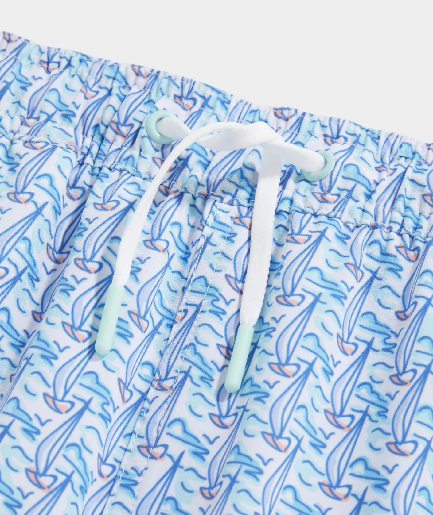 Swim & Rashguards<Vineyard Vines Boys' Printed Chappy Trunks Fsh oo Wtr-AntigGrn