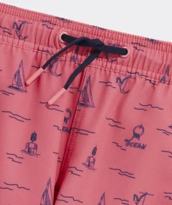 Swim & Rashguards<Vineyard Vines Boys' Printed Chappy Trunks Sea Life Navy