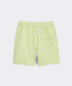 Swim & Rashguards<Vineyard Vines Boys' Printed Chappy Trunks Sea Icn Naut Navy