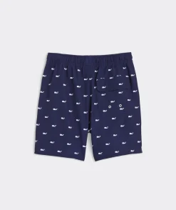 Swim & Rashguards<Vineyard Vines Boys' Printed Chappy Trunks Club STP Navy