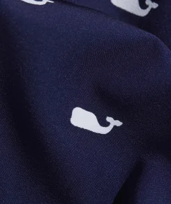 Swim & Rashguards<Vineyard Vines Boys' Printed Chappy Trunks Club STP Navy