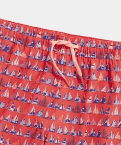 Swim & Rashguards<Vineyard Vines Boys' Printed Chappy Trunks AbstrctSailChppyWt