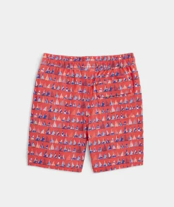 Swim & Rashguards<Vineyard Vines Boys' Printed Chappy Trunks AbstrctSailChppyWt