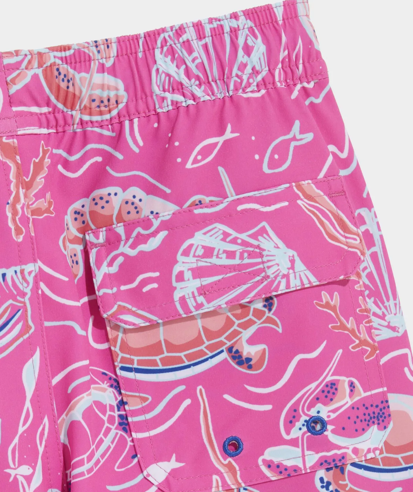 Swim & Rashguards<Vineyard Vines Boys' Printed Chappy Trunks BoatParade-PapaPunch