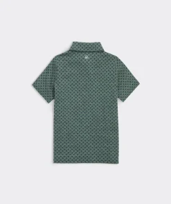 Polos<Vineyard Vines Boys' Printed Sankaty Polo AbstrctSailChppyWt