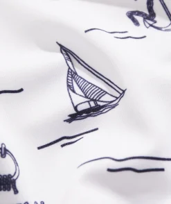 Polos<Vineyard Vines Boys' Printed Sankaty Polo Sea Icons - White Cap